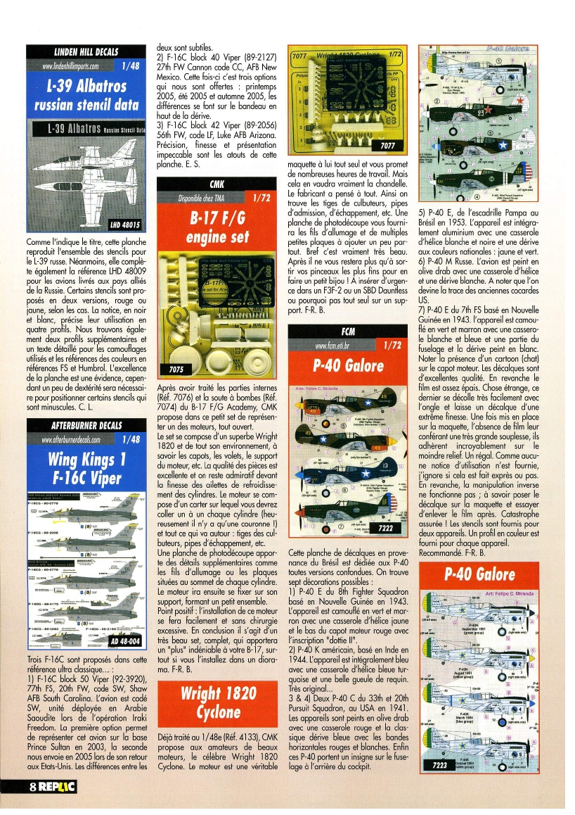 Replic 181 - A-10, Moran Saulnier type N, Mosquito